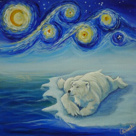 Chillin' on a Starry Night