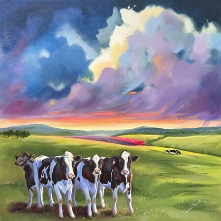 The Cows Before The Storm
